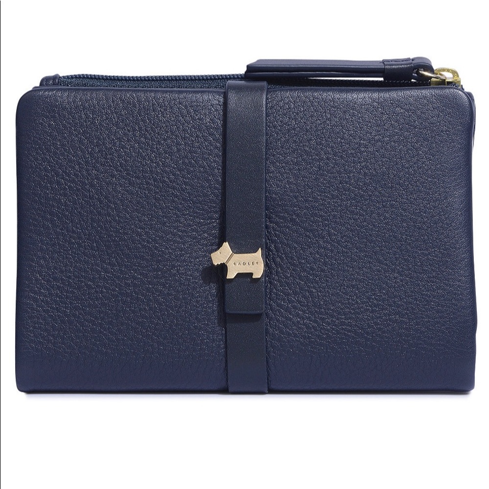 Radley London MD Bifold Wallet. Color:Ink.